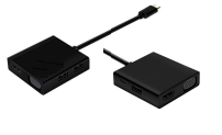 USB C Hub (6 in 1) Type C-HDMI+VGA+USB3.0+USB2.0*2+PD