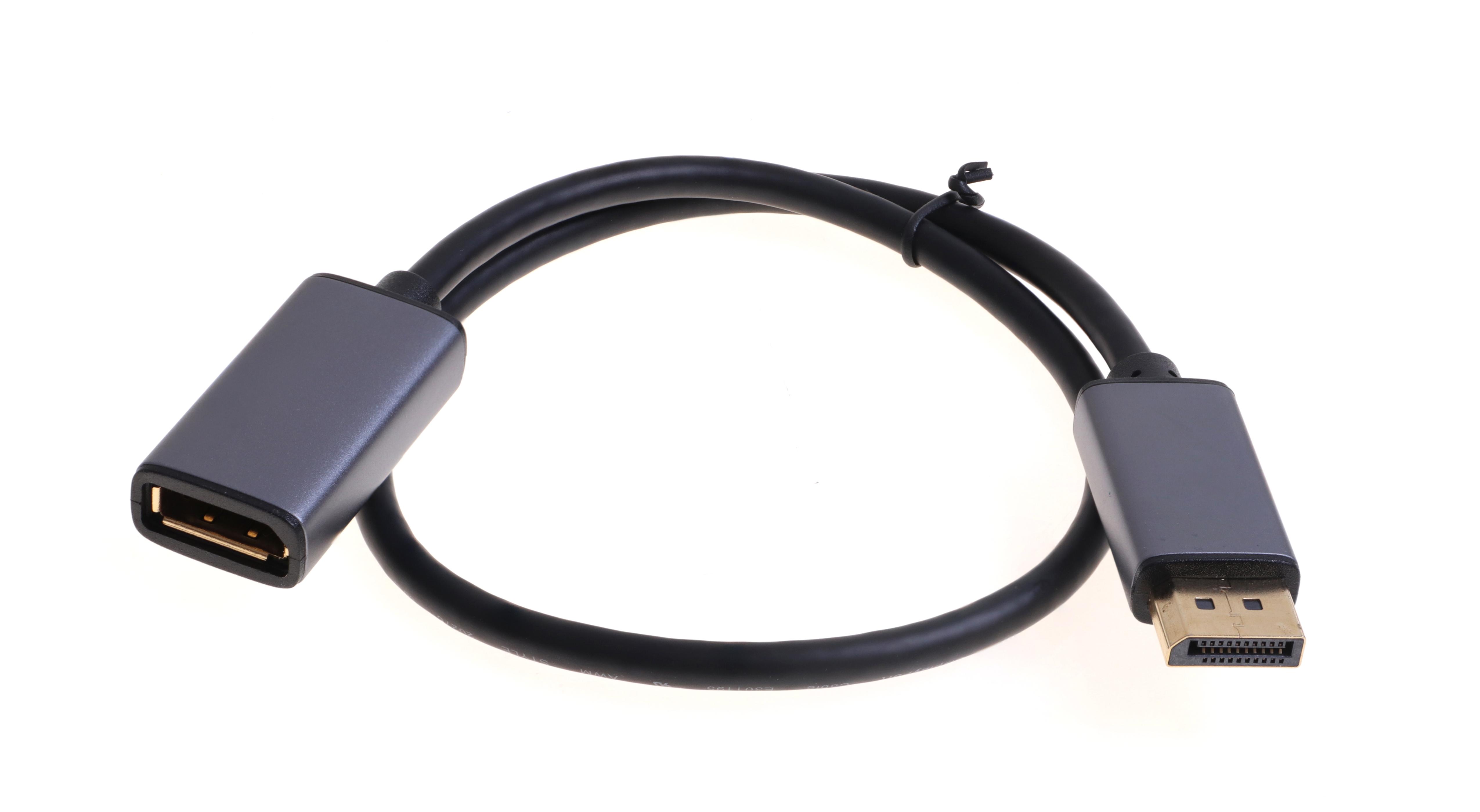 DP 1.4 Male to Female Adapter Cable