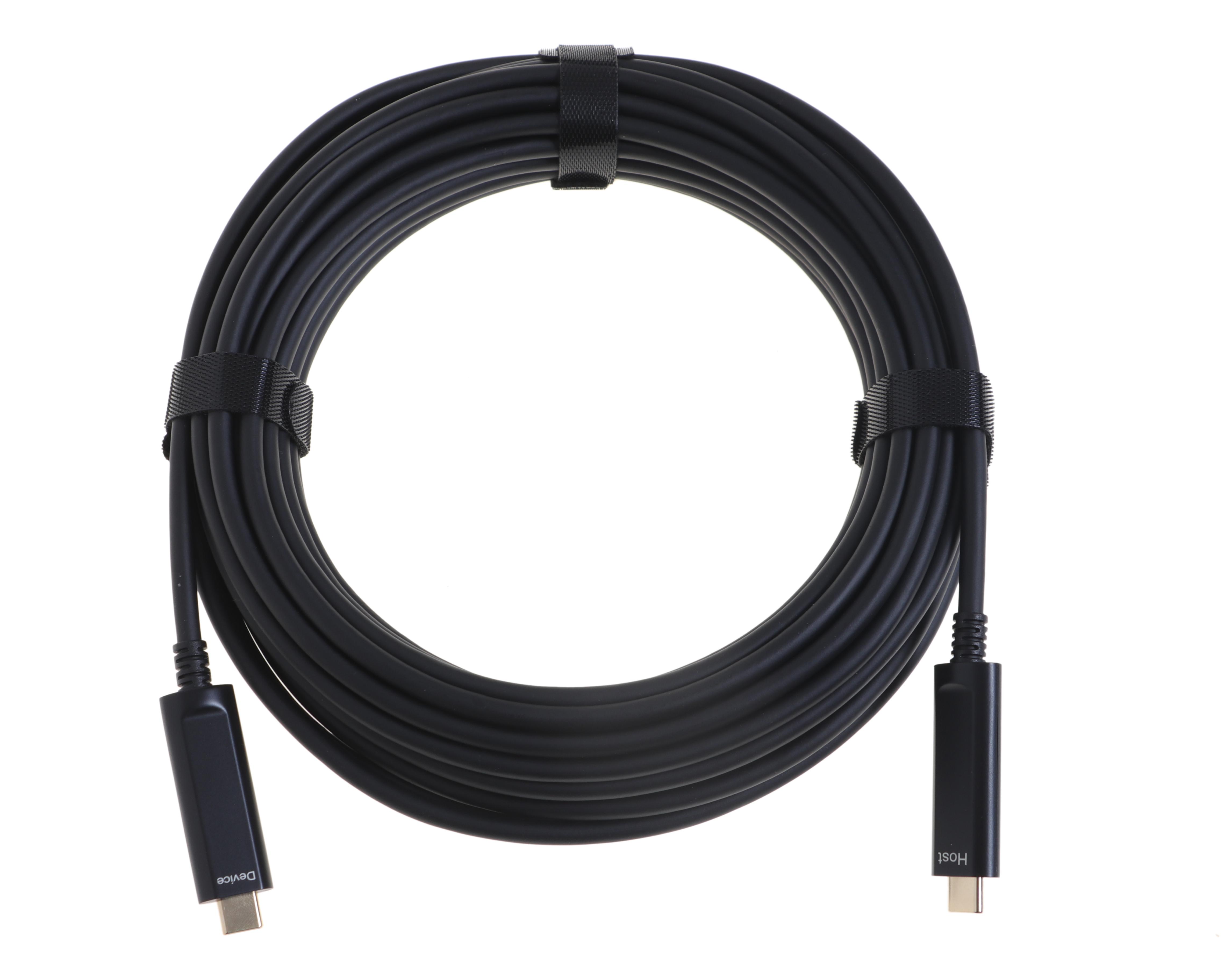 USB 3.2 Gen 2 Type C-C fiber cable(Data Only)