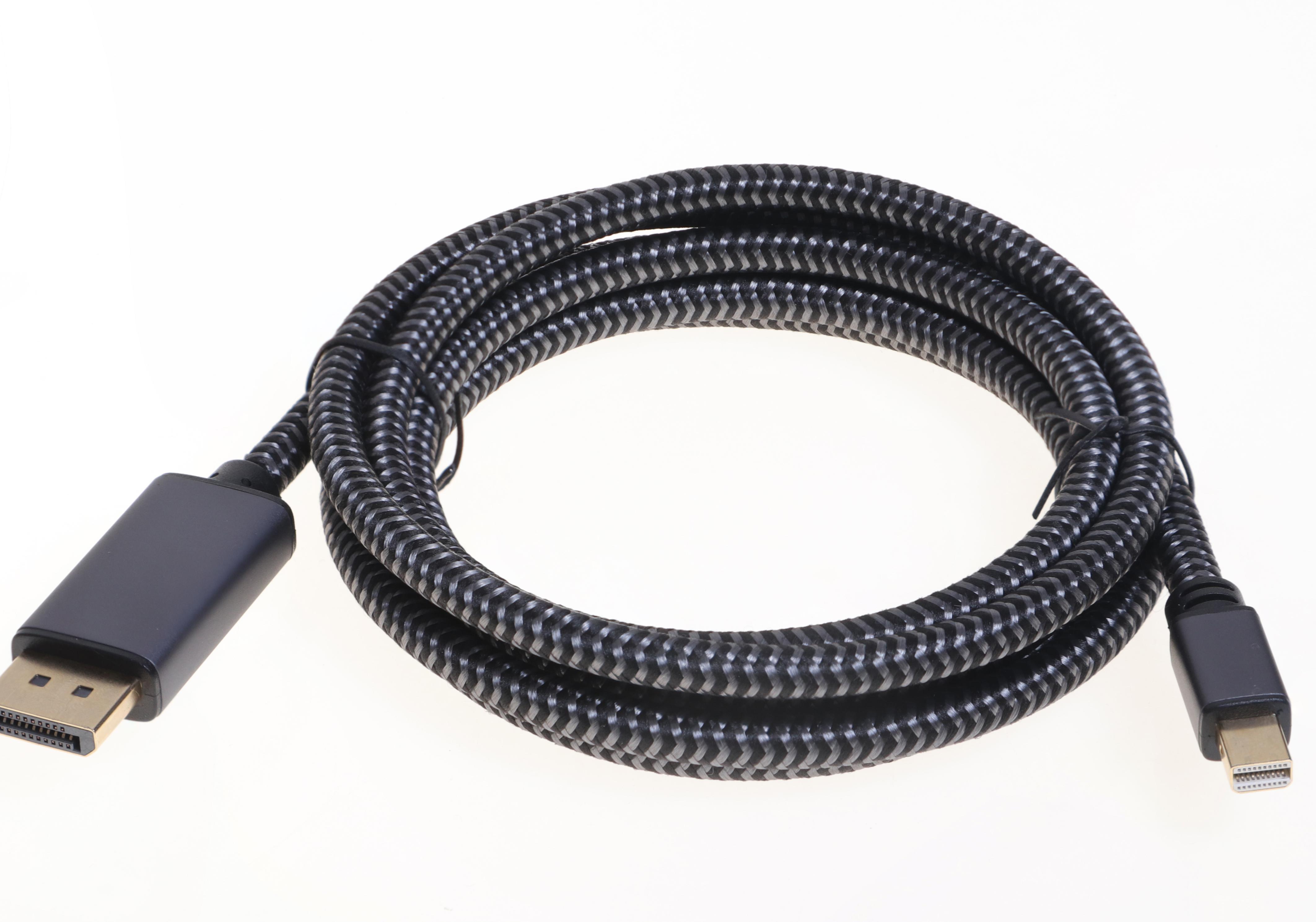 Mini DP to DP 1.4 Cable