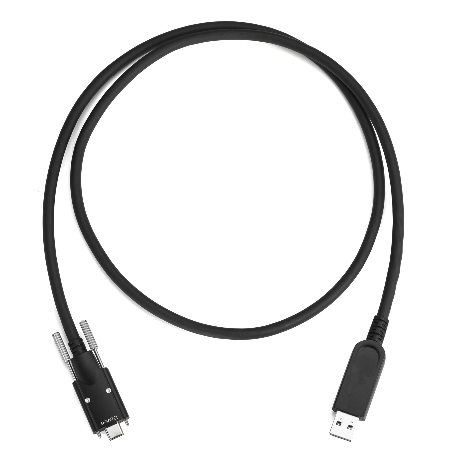 USB 3.2 AM-Type C fiber cable, support backward compatible with USB 2.0 with drag chain jacket(15M Version)
