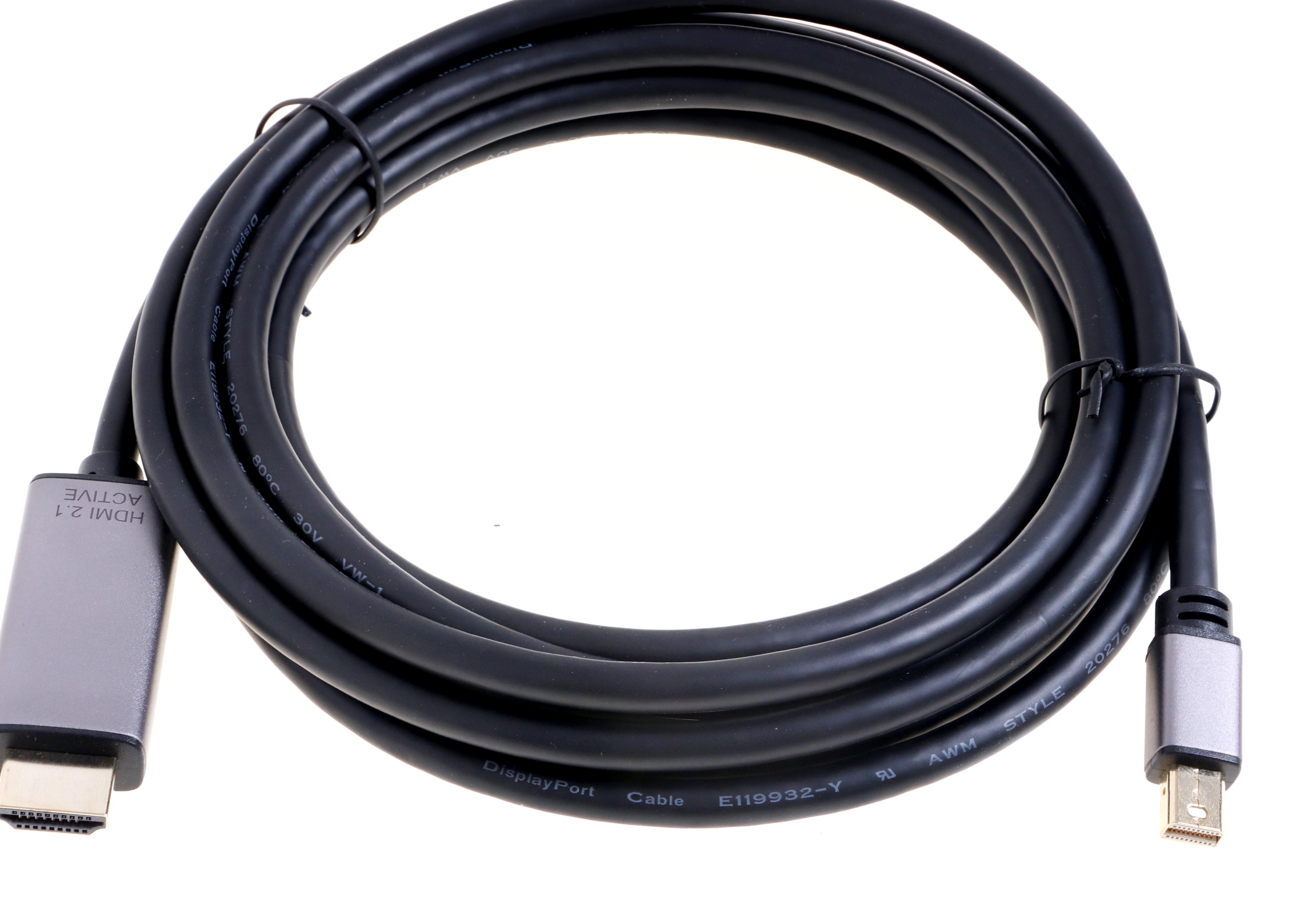 Mini DP to HDMI 2.1 Cable