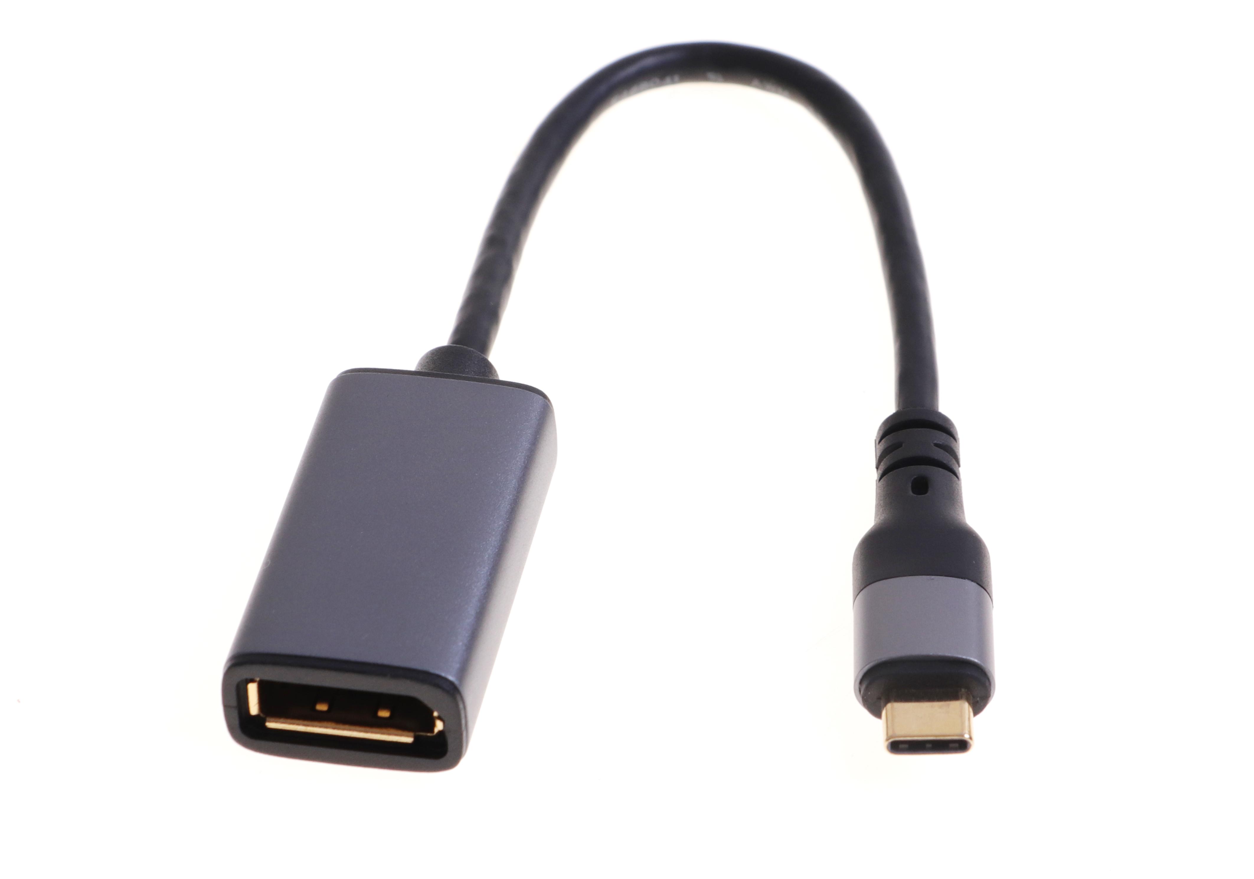 Type C to DP 2.1 female Adapter