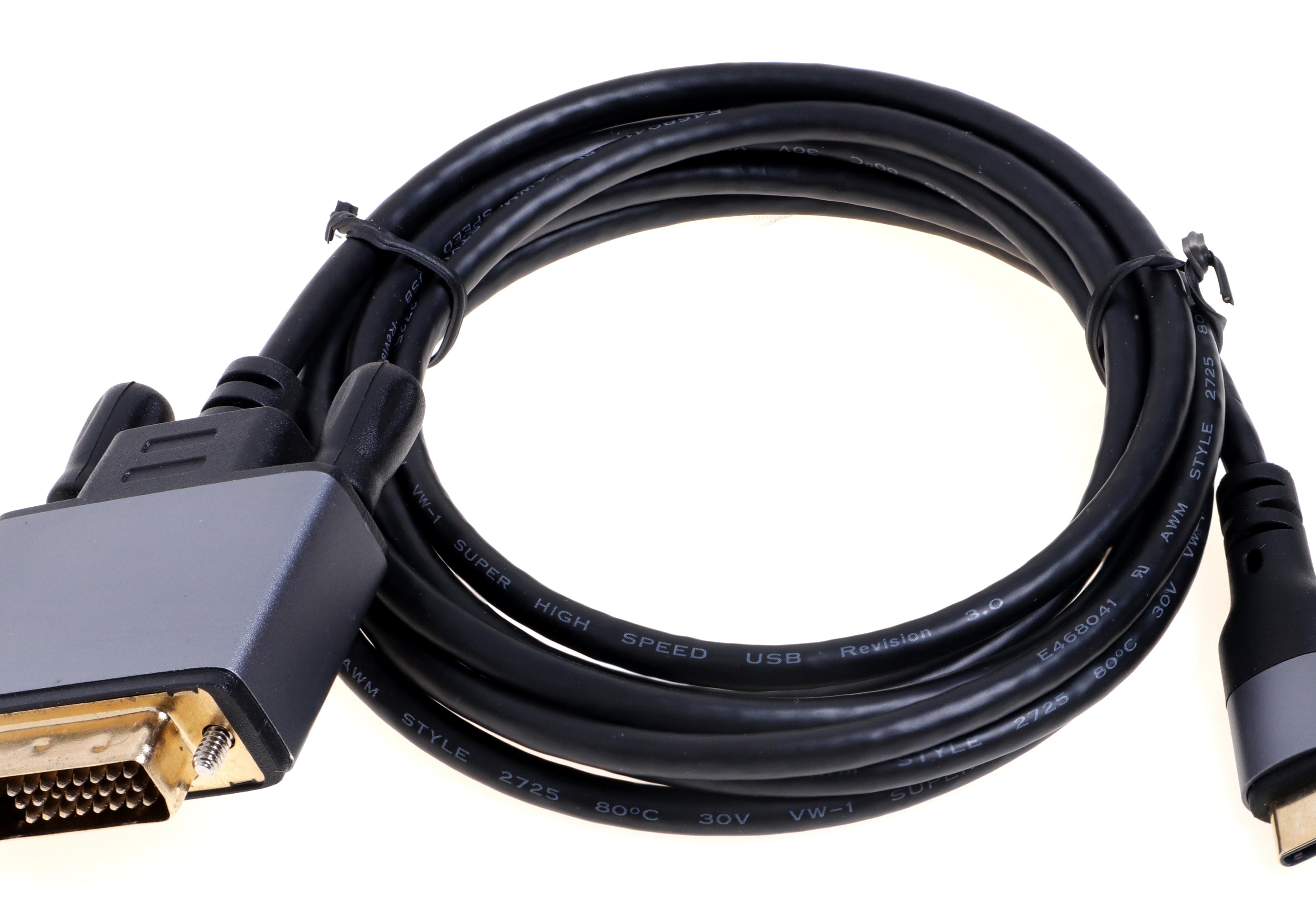 Type C to DVI Cable 